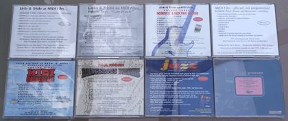 various-8x Keyfax Twiddly Bits MIDI files 